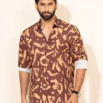Brown Mixed Print (MCS124)